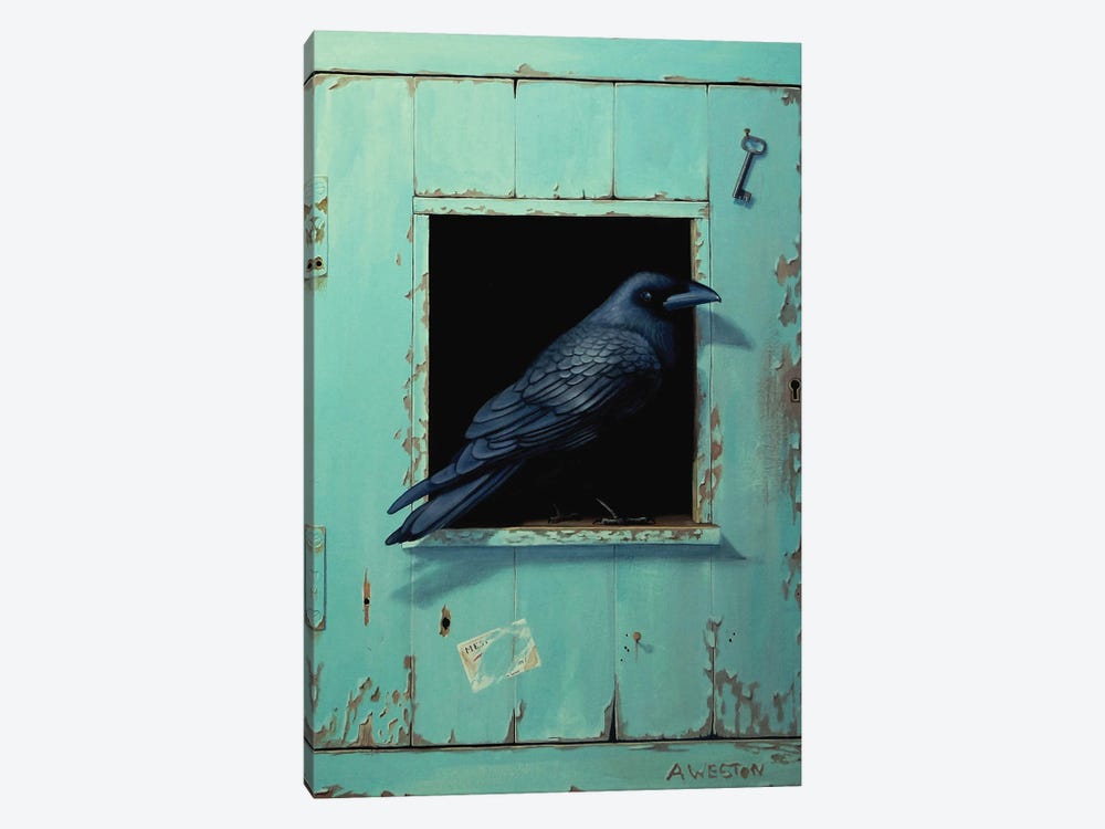 Black birds by Alan Weston 1-piece Canvas Art