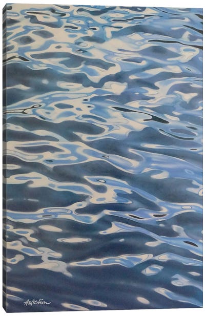 Ripples, Readymoney Cove Canvas Art Print - Alan Weston