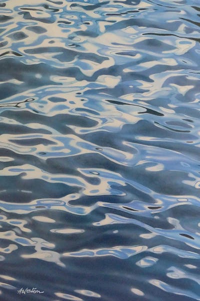 Alan Weston: Ripples, Readymoney Cove by Alan Weston