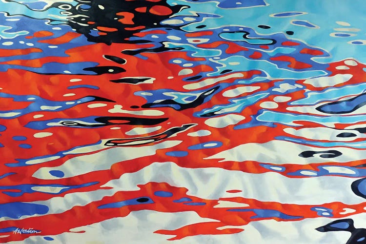 Ripples Padstow by Alan Weston wall art