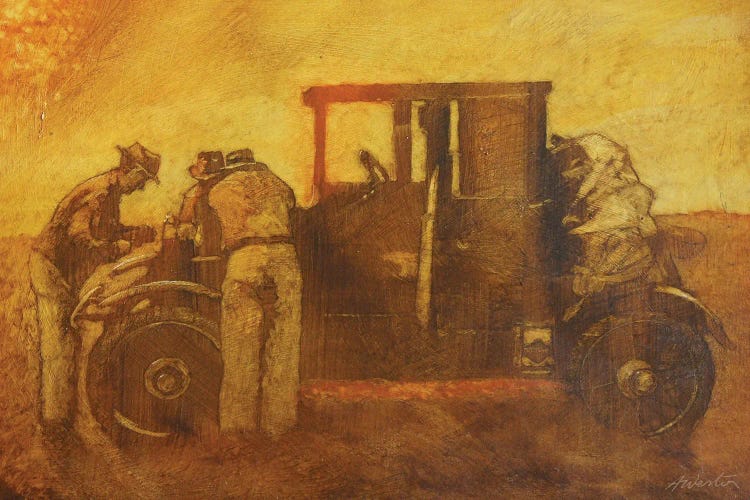 Old Truck I by Alan Weston wall art
