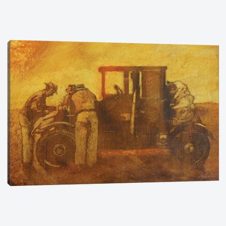 Old Truck I Canvas Print #ANO99} by Alan Weston Canvas Wall Art