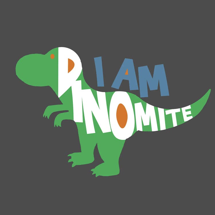 Dinomite by Anna Quach wall art