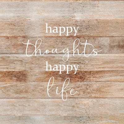Happy Thoughts by Anna Quach framed canvas print