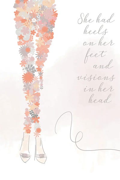 Visions In Her Head by Anna Quach canvas print