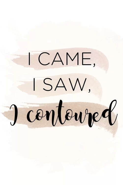 I Contoured by Anna Quach wall art