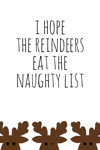 Reindeer: Naughty List by Anna Quach