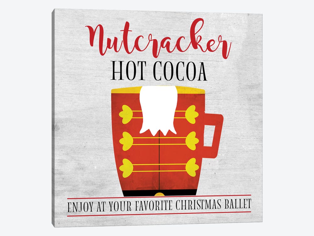 Nutcracker Hot Cocoa by Anna Quach 1-piece Canvas Art
