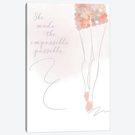 Impossibly Possible Canvas Print #ANQ53} by Anna Quach Canvas Art
