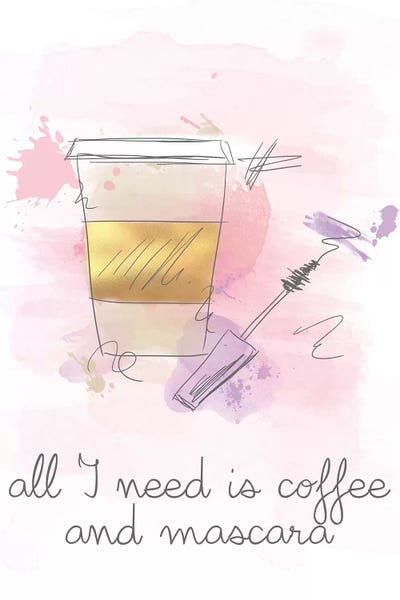 Decorative: Coffee and Mascara by Anna Quach