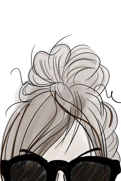 Eyewear: Visions of Hair Style IV by Anna Quach