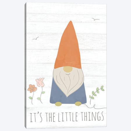 Its the Little Things (Gnome) Canvas Print #ANQ73} by Anna Quach Canvas Art
