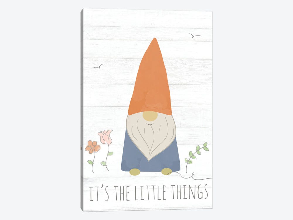 Its the Little Things (Gnome) by Anna Quach 1-piece Art Print