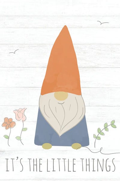 Gnomes: Its the Little Things (Gnome) by Anna Quach