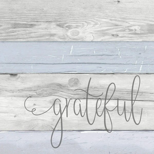Modern Farmhouse Décor: Grateful by Anna Quach