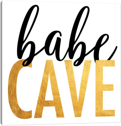 Babe Cave Canvas Art Print