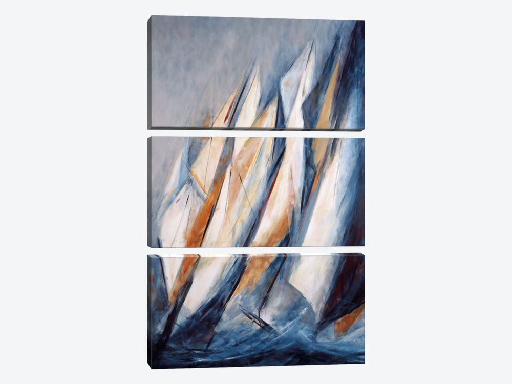 Alta Mar by Maria Antonia Torres 3-piece Canvas Art