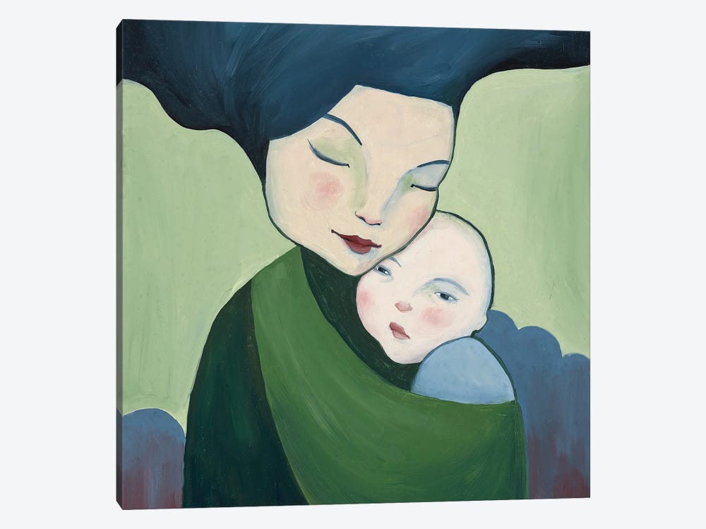 Mother & Child by Anna Magruder 1-piece Canvas Art