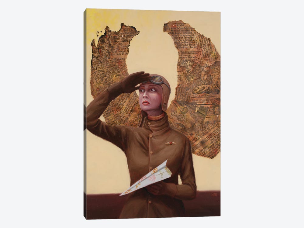 Icarus by Anna Magruder 1-piece Canvas Art