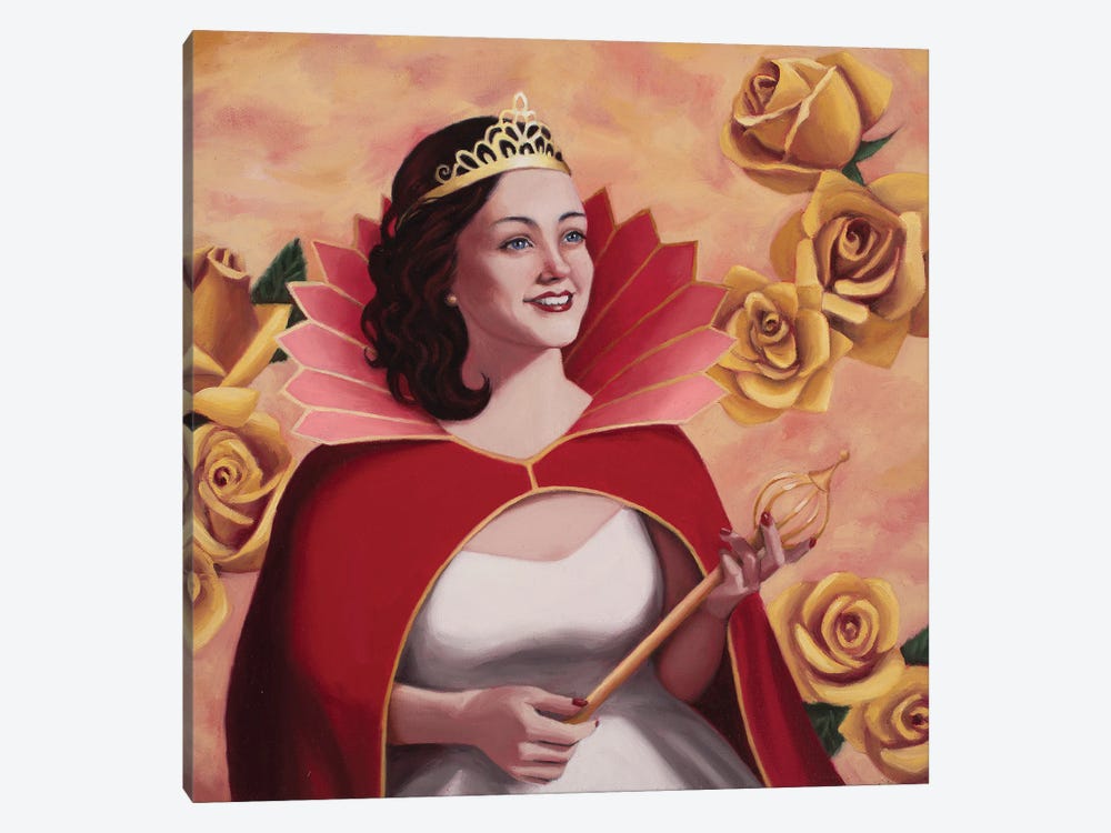 Rose Queen by Anna Magruder 1-piece Canvas Print