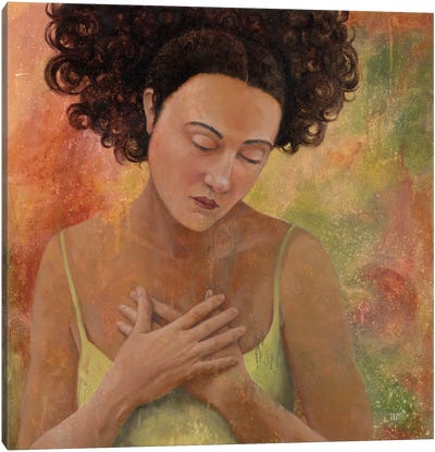Self Love Canvas Art Print - Anna Magruder