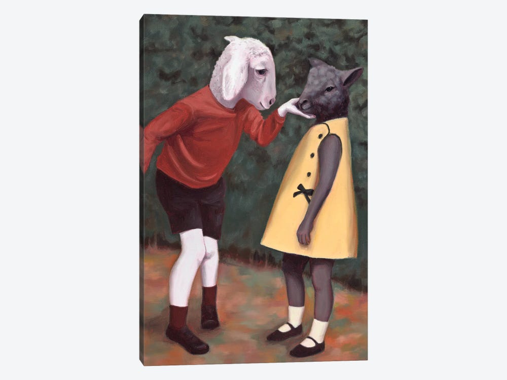 Curiosity & Compassion by Anna Magruder 1-piece Canvas Print