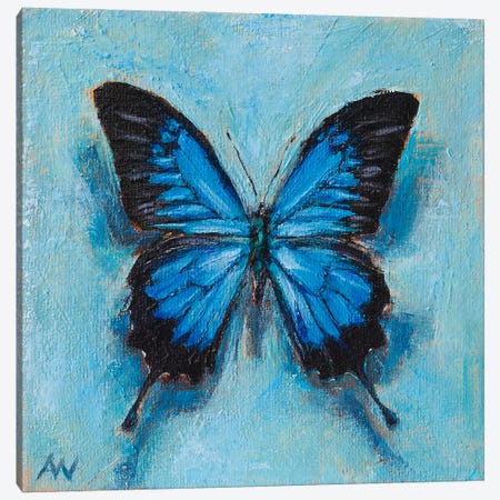 The Blue Ulysses Canvas Print #ANV37} by Anne-Marie Verdel Canvas Art