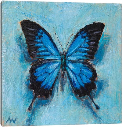 The Blue Ulysses Canvas Art Print - Anne-Marie Verdel
