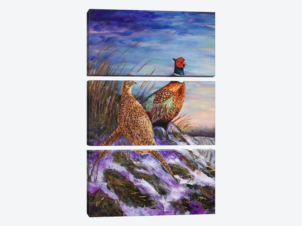 The Journey by Anne-Marie Verdel 3-piece Canvas Wall Art