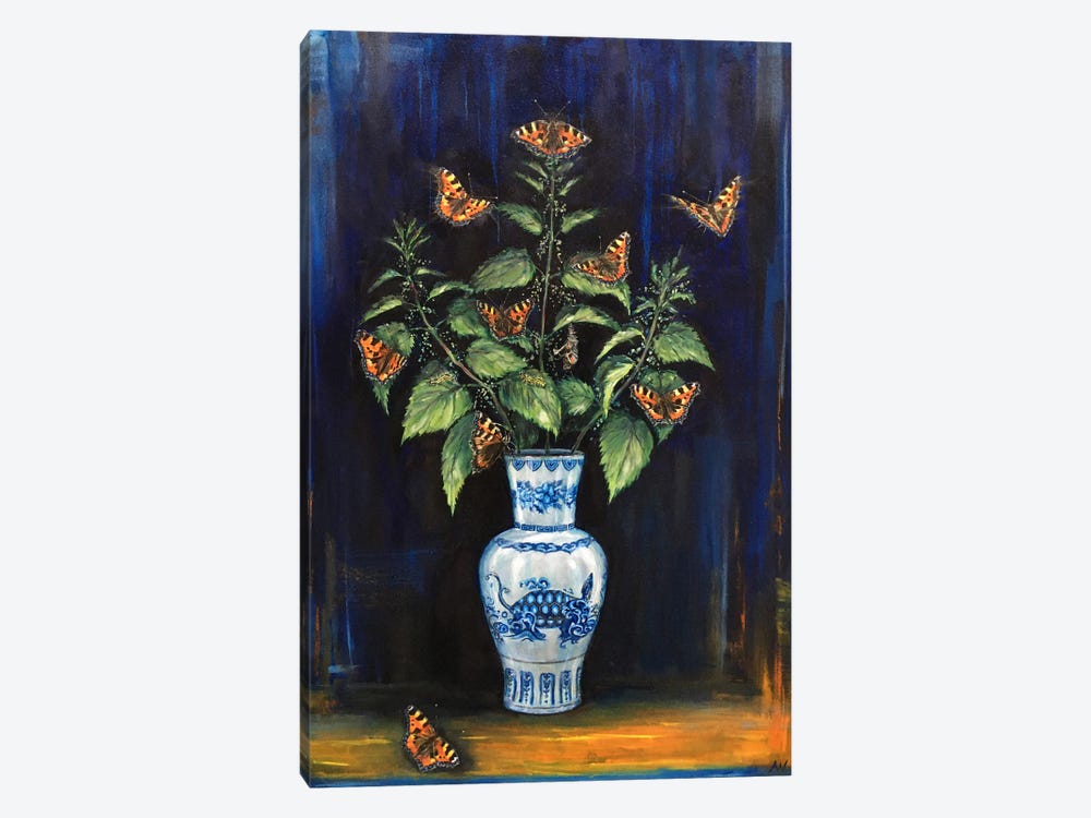 The Journey Of The Small Tortoiseshell by Anne-Marie Verdel 1-piece Art Print