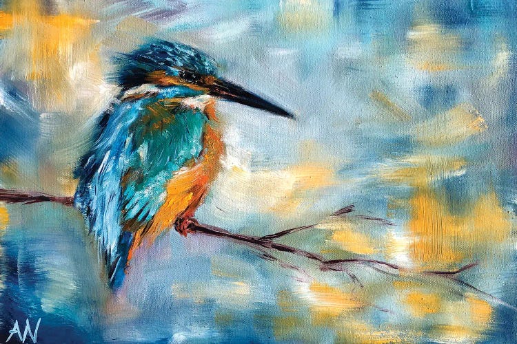 The King Of Fishermen by Anne-Marie Verdel wall art