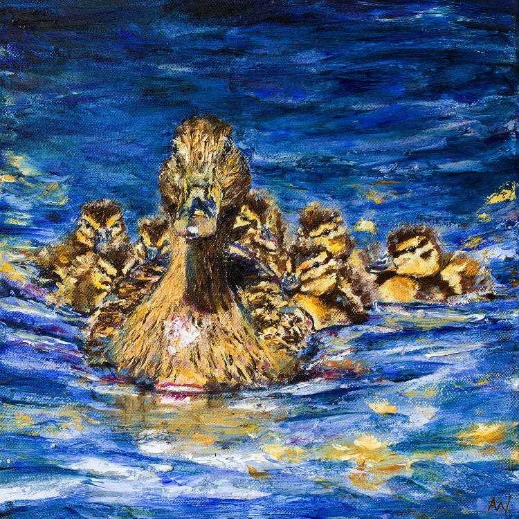 Eight Ducklings Went Swimming One Day