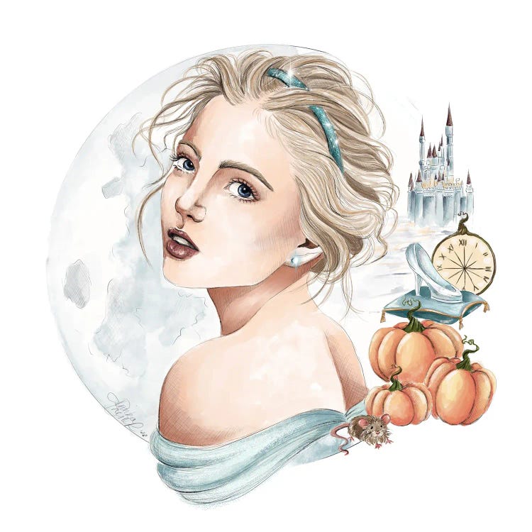 Cinderella Inspired Portrait