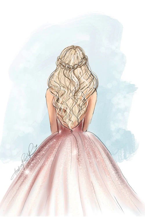 Princess Aurora Inspired Fashion Art