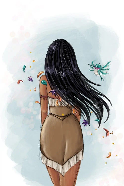 Pocahontas Fashion Art