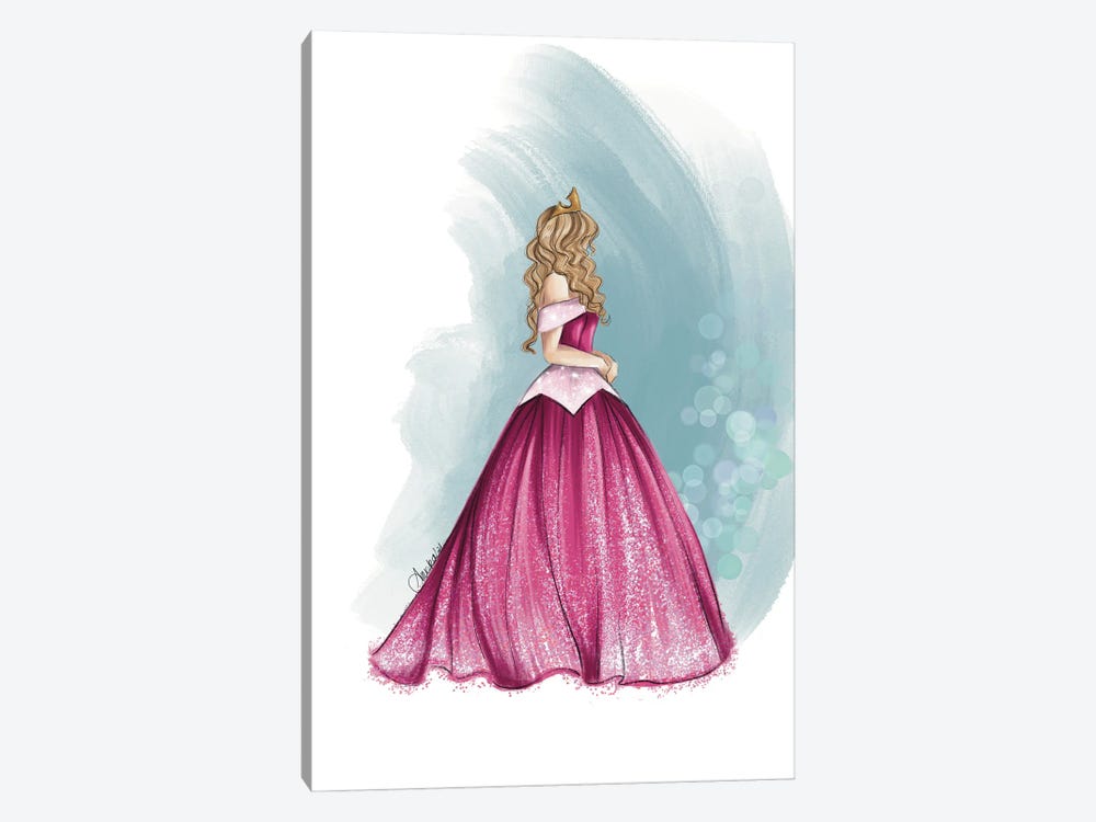 The Sleeping Beauty - Princess Aurora by Anrika Bresler 1-piece Canvas Art
