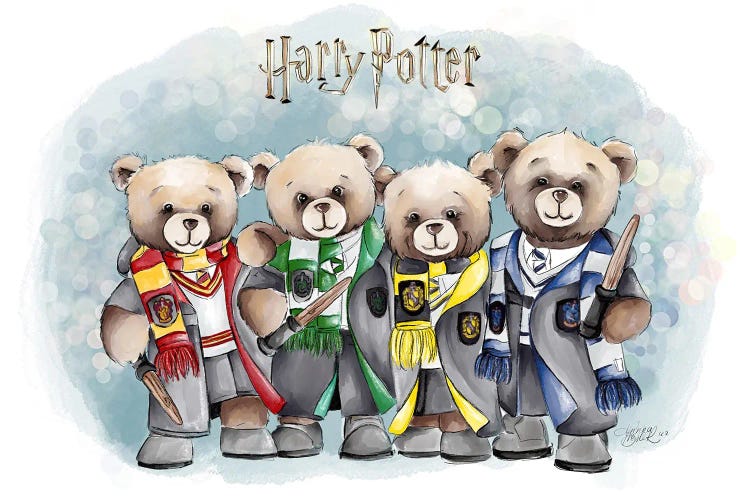 Harry Potter Inspired Bears