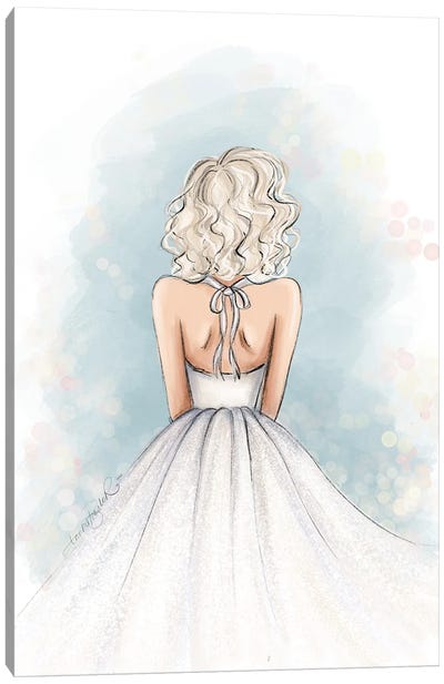 Marilyn Monroe - White Dress Canvas Art Print - Anrika Bresler