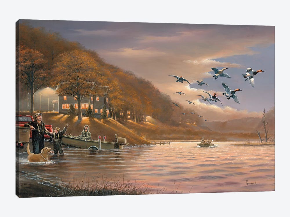 After Hours Canvasbacks by Anderson Art 1-piece Canvas Art Print