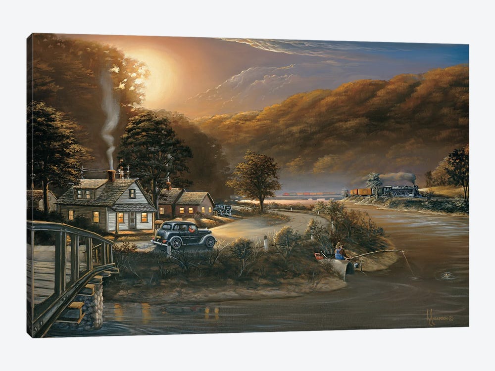 Days Gone By by Anderson Art 1-piece Canvas Print