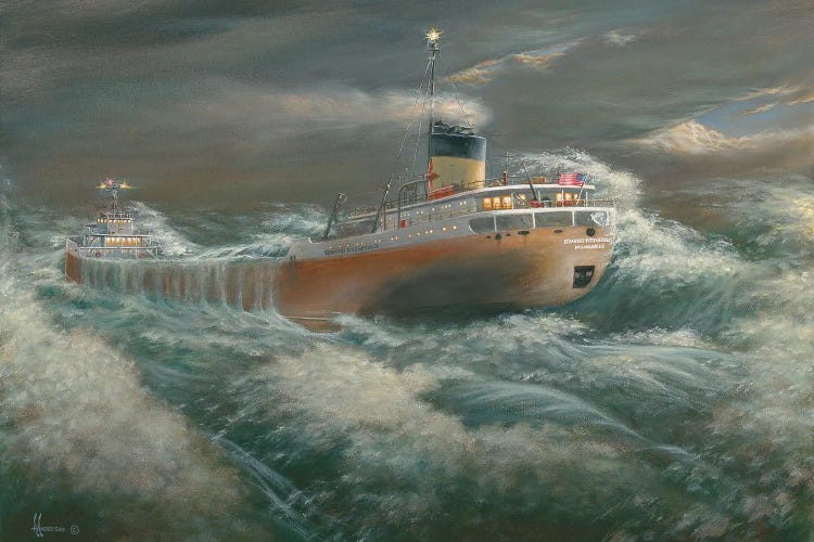 Edmund Fitzgerald Ship by Anderson Art wall art