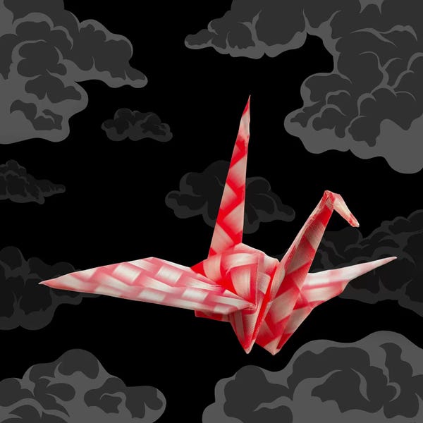 Japanese Culture: The Fleeting Paper Crane by 5by5collective