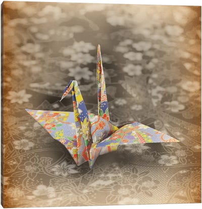 The Art of Washi Vintage Canvas Art Print - The Art of Origami