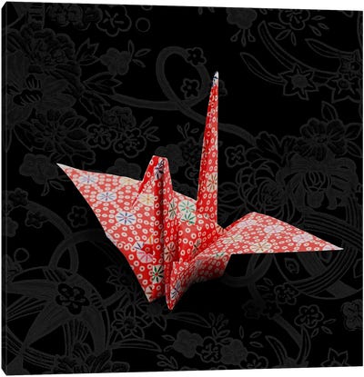 The Fading Paper Art Canvas Art Print - The Art of Origami