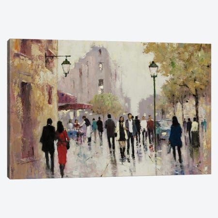 Paris Afternoon I Canvas Print #AOR13} by E. Anthony Orme Canvas Art
