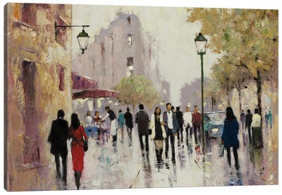 Paris Afternoon I Canvas Art Print