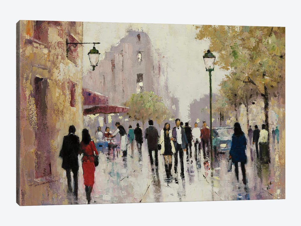 Paris Afternoon I by E. Anthony Orme 1-piece Art Print