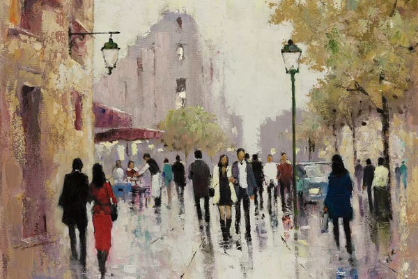 E. Anthony Orme: Paris Afternoon I by E. Anthony Orme