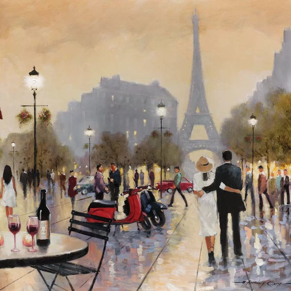 Towers: Paris Twilight by E. Anthony Orme