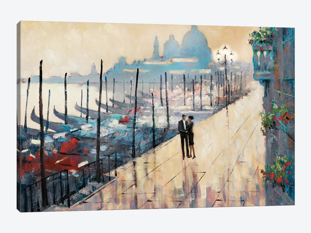 Venice Encounter by E. Anthony Orme 1-piece Art Print